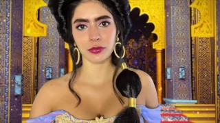 Princess Jasmine’s Sensual ASMR Massage and Blowjob Session Leaves You Weak in the Knees